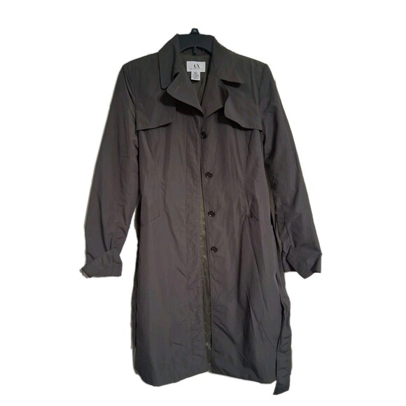 Women's Armani Exchange Light Trenchcoat Raincoat Size S - Picture 1 of 11